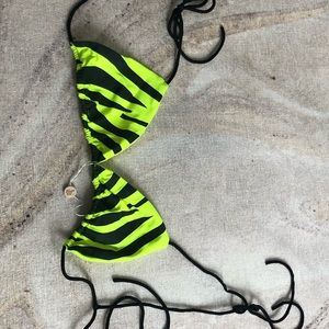 Oh Polly lime green bikini top